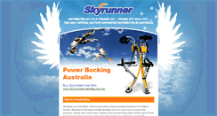 Desktop Screenshot of powerbocking.skyrunneraustralia.com.au