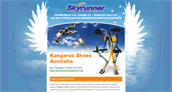 Desktop Screenshot of kangarooshoes.skyrunneraustralia.com.au