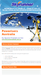Mobile Screenshot of powerisers.skyrunneraustralia.com.au