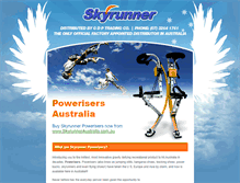 Tablet Screenshot of powerisers.skyrunneraustralia.com.au