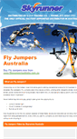 Mobile Screenshot of flyjumpers.skyrunneraustralia.com.au